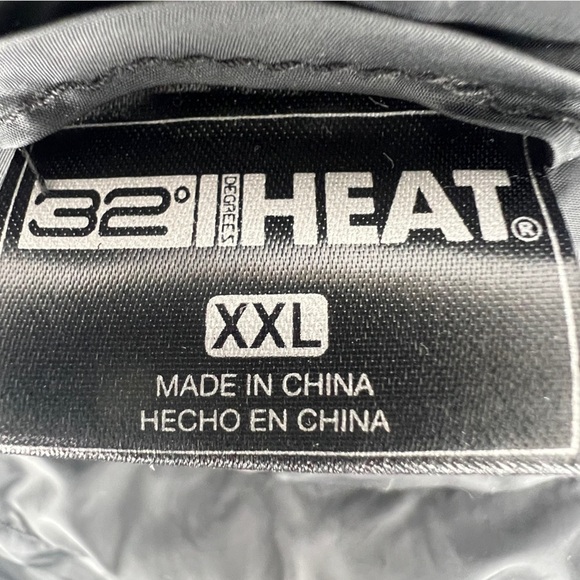 32 Degrees Semi-Fitted Lightweight Mixed Media Black Jacket Size XXL Women’s - Picture 2 of 6